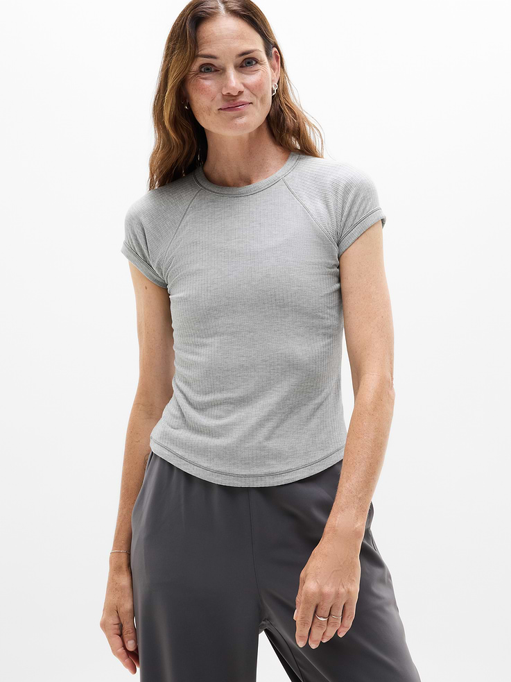 Image number 1 showing, Perfect Rib Tee