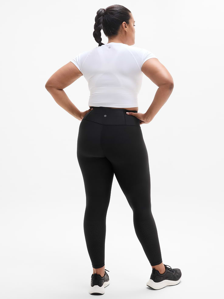 Image number 8 showing, Interval High Rise Perforated Legging