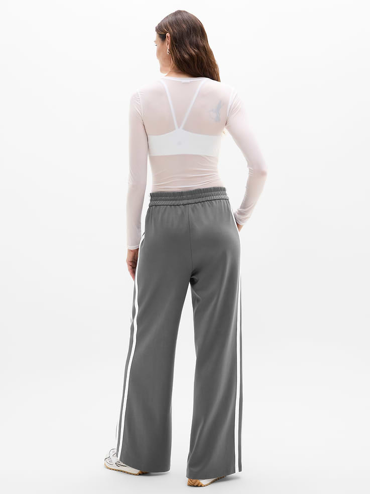 Image number 8 showing, Tempo Mid Rise Wide Leg Track Pant
