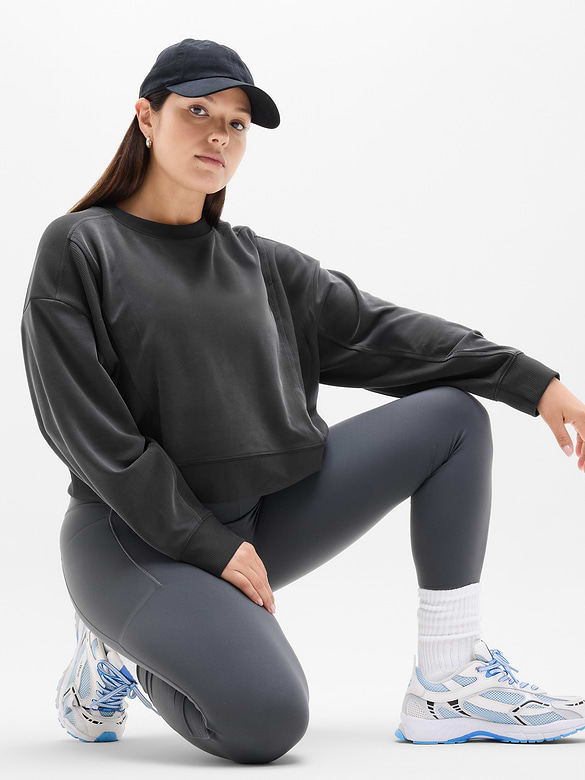 Seasoft Rib Crewneck Sweatshirt