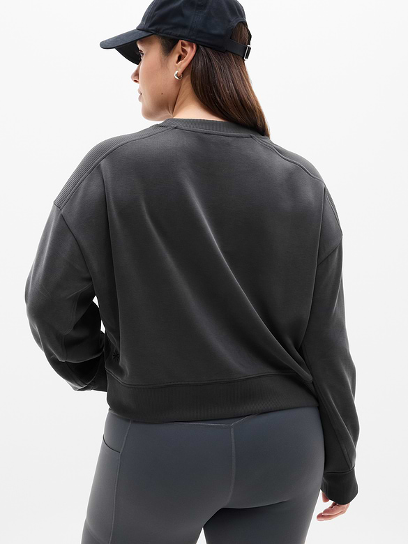 Seasoft Rib Crewneck Sweatshirt