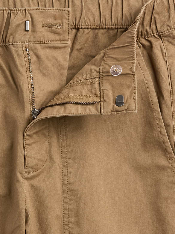 High Rise Easy Wide-Leg Khakis