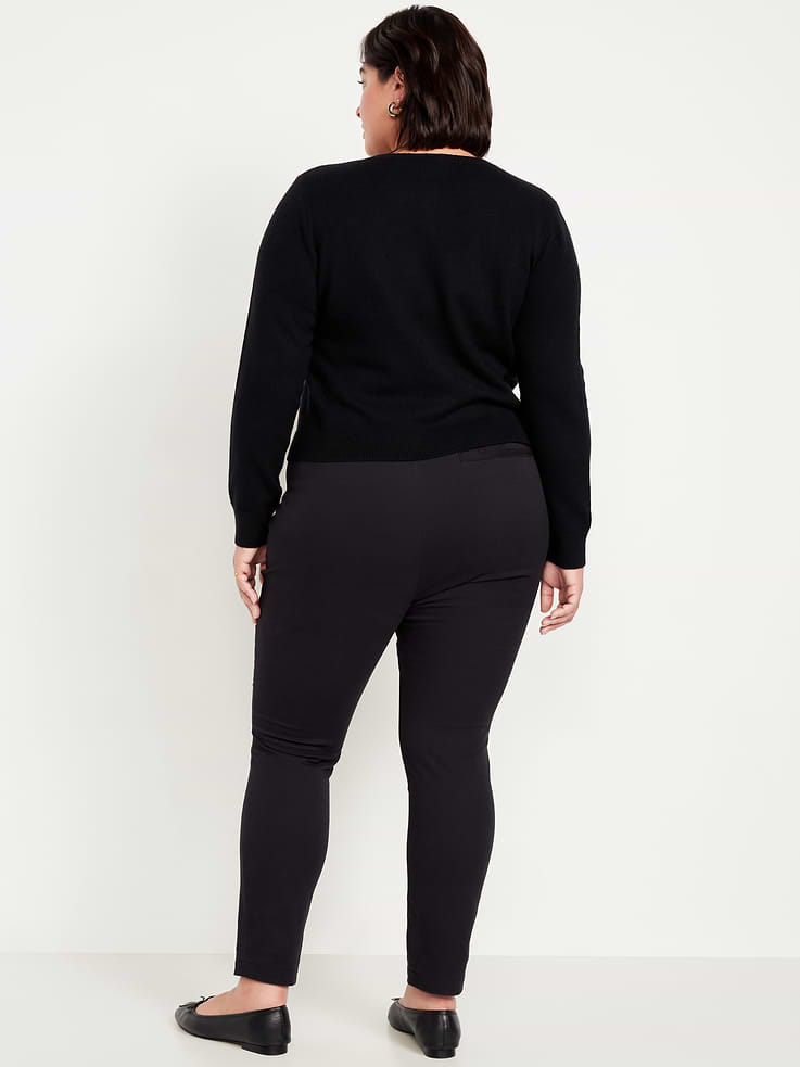 Image number 9 showing, High-Waisted Uniform Skinny Pants