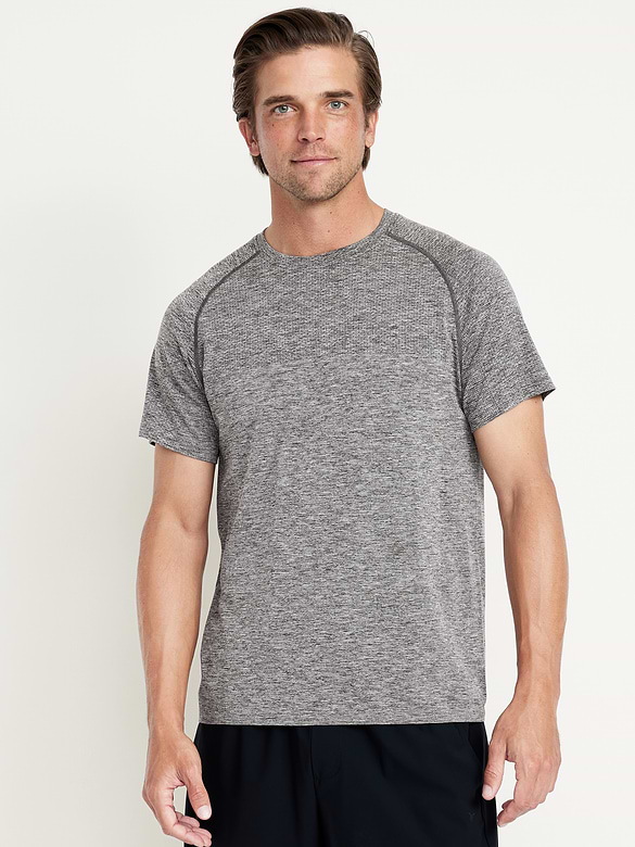 T-shirt étroit sans coutures