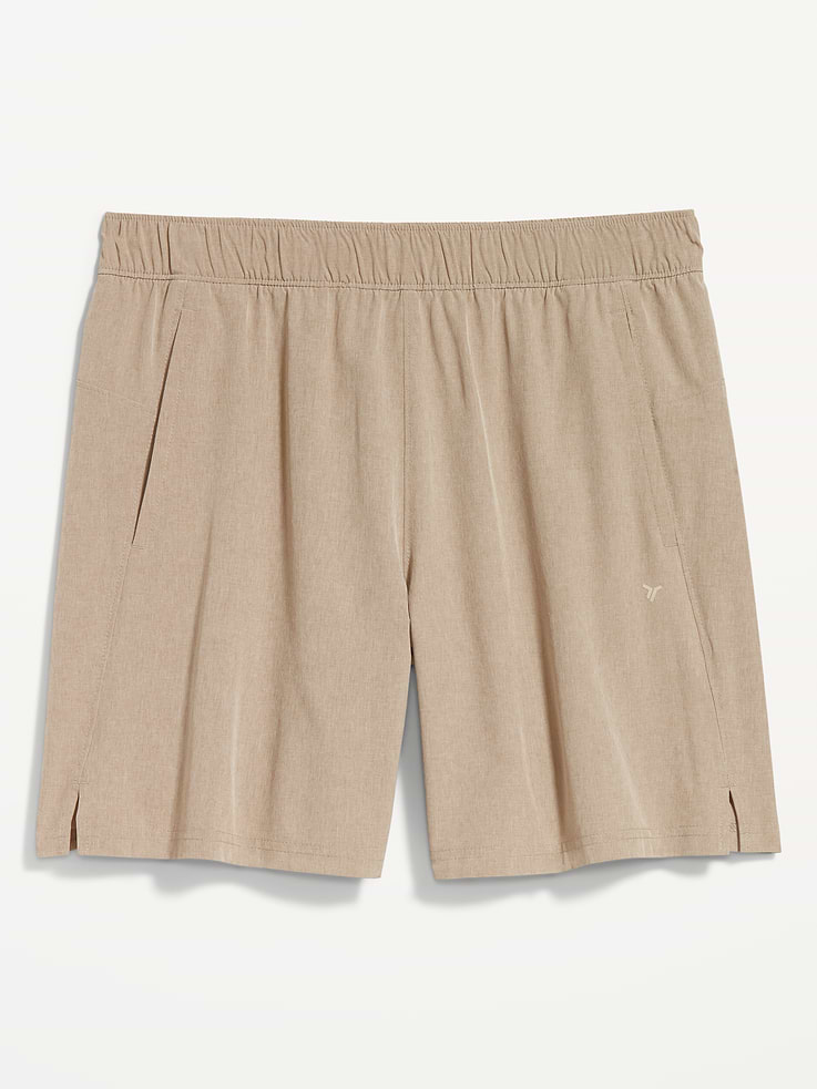 Image number 1 showing, StretchTech Woven Workout Shorts -- 7-inch inseam