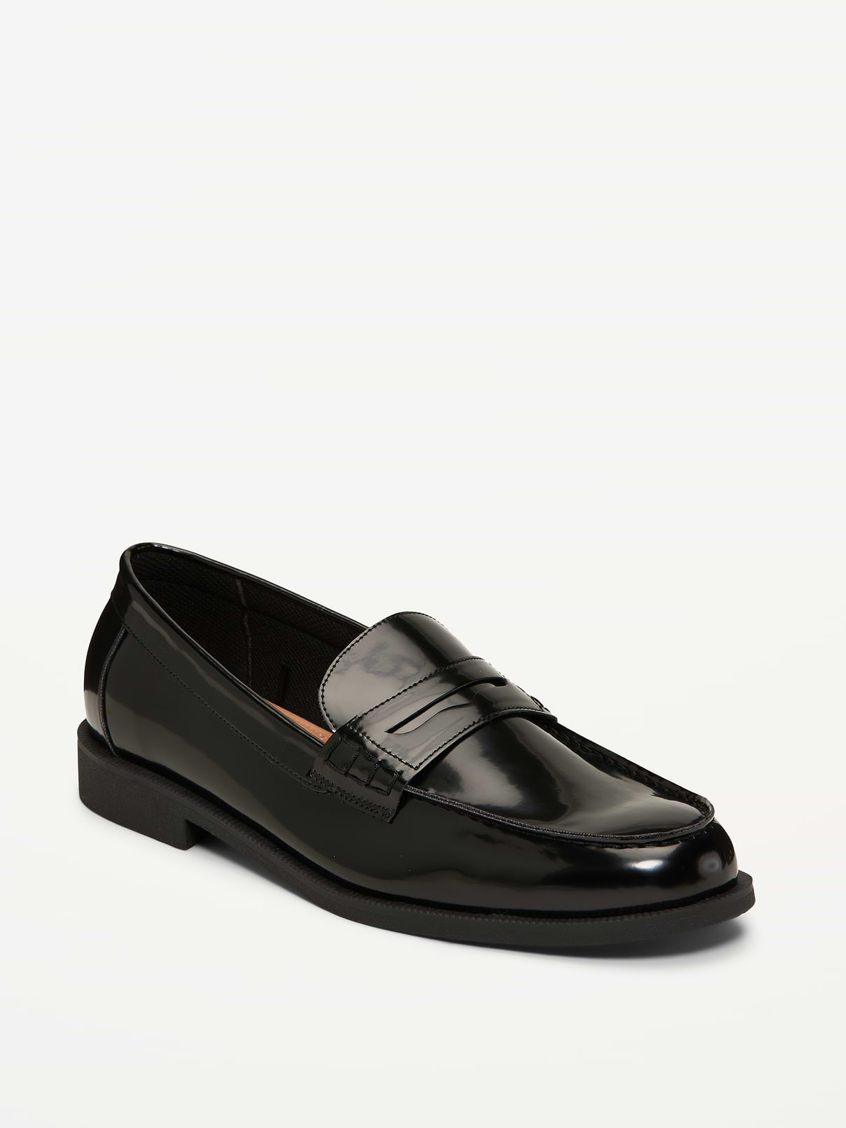Image number 1 showing, Faux-Leather Loafers for Men
