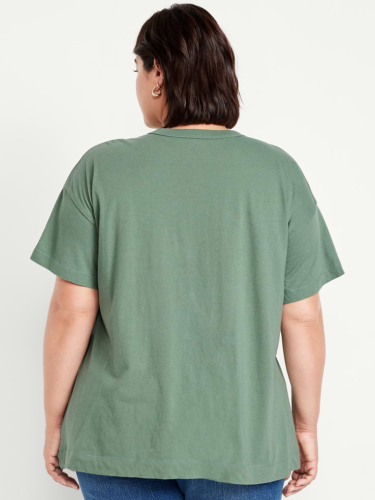 Image number 7 showing, Oversized EveryWear Tunic T-Shirt