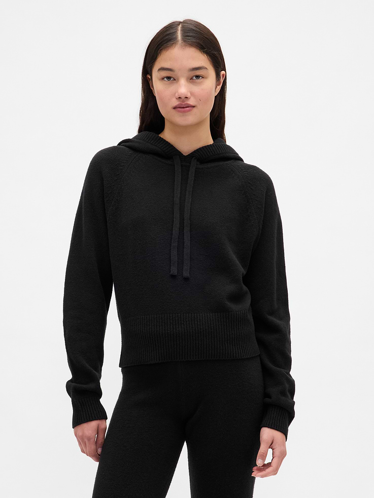 Image number 1 showing, CashSoft Sweater Hoodie