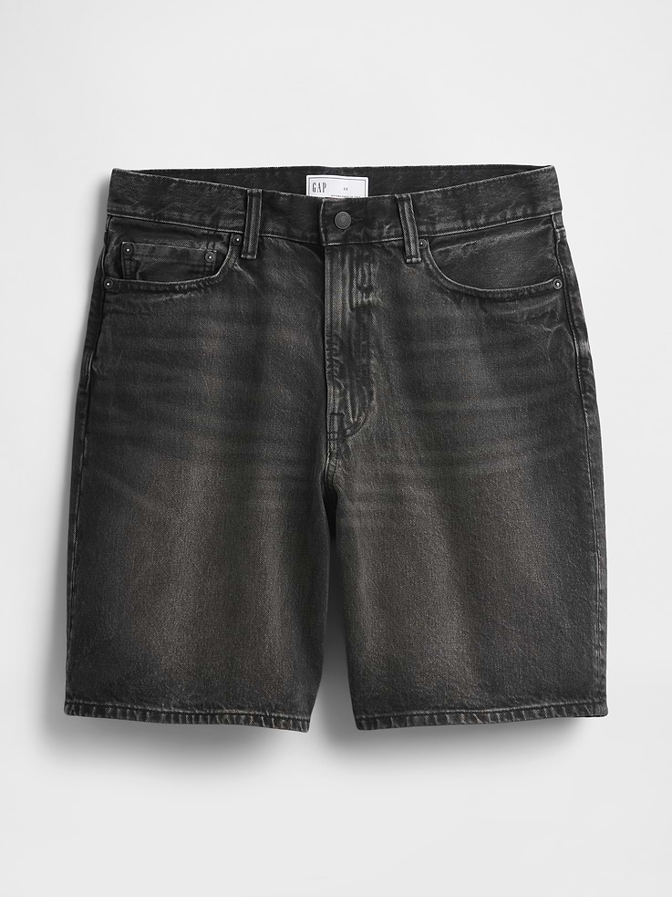 Image number 6 showing, 10.5" Baggy Denim Shorts