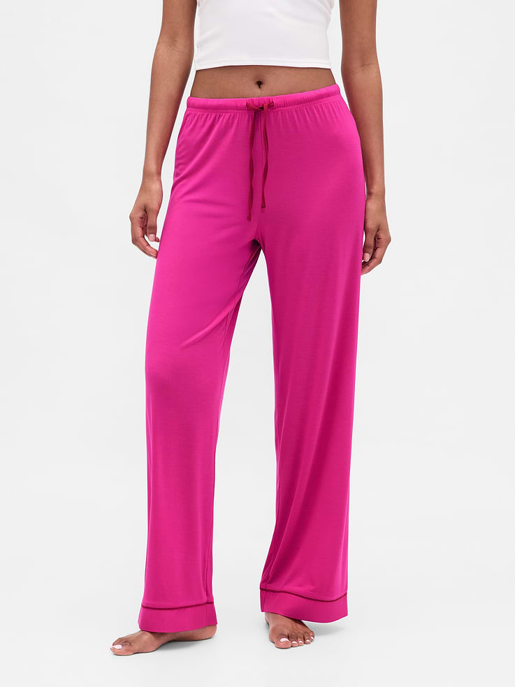 Image number 2 showing, SoftMade Modal PJ Pants