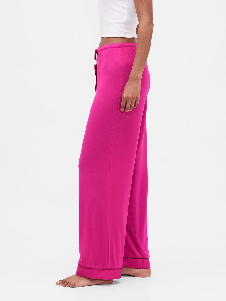 Image number 3 showing, SoftMade Modal PJ Pants