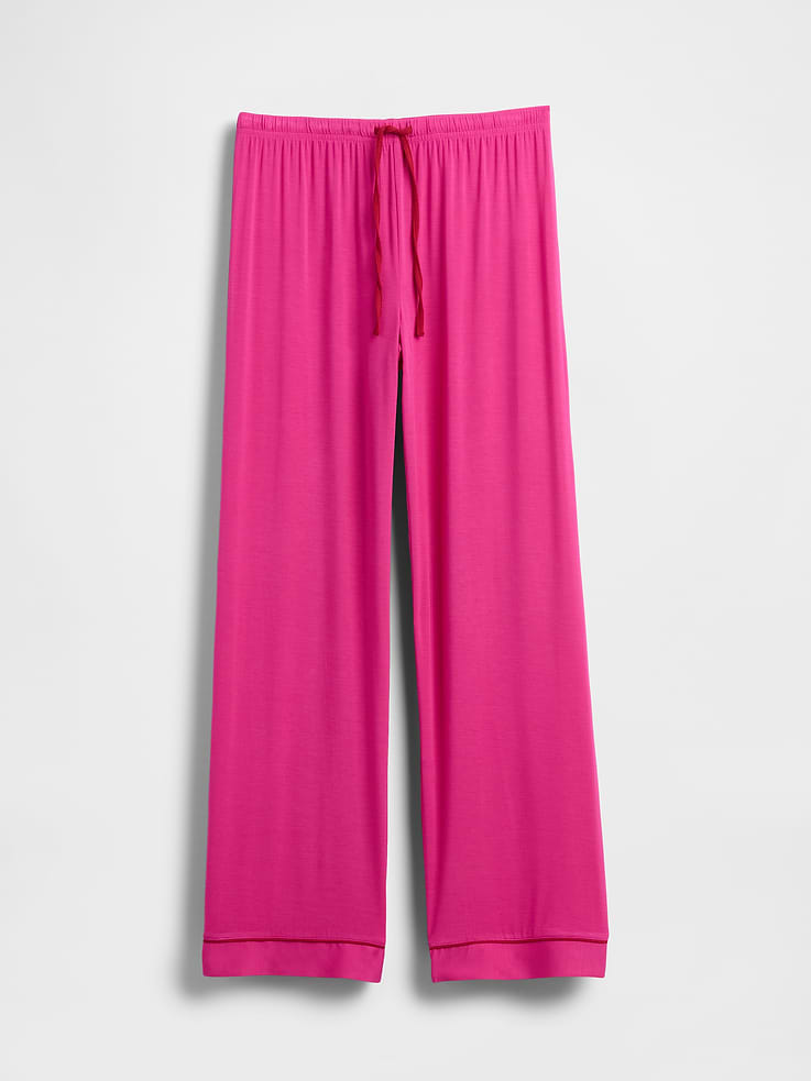 Image number 6 showing, SoftMade Modal PJ Pants