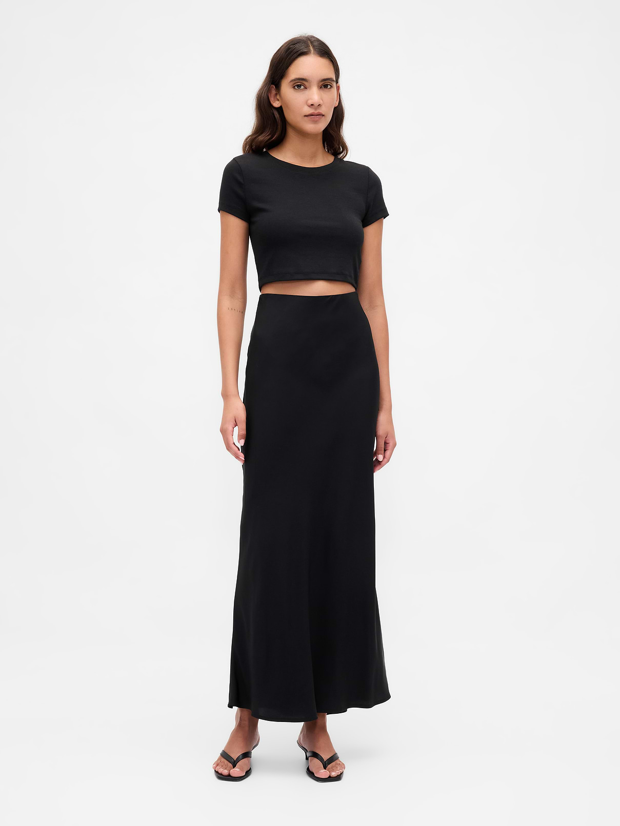 Maxi Slip Skirt