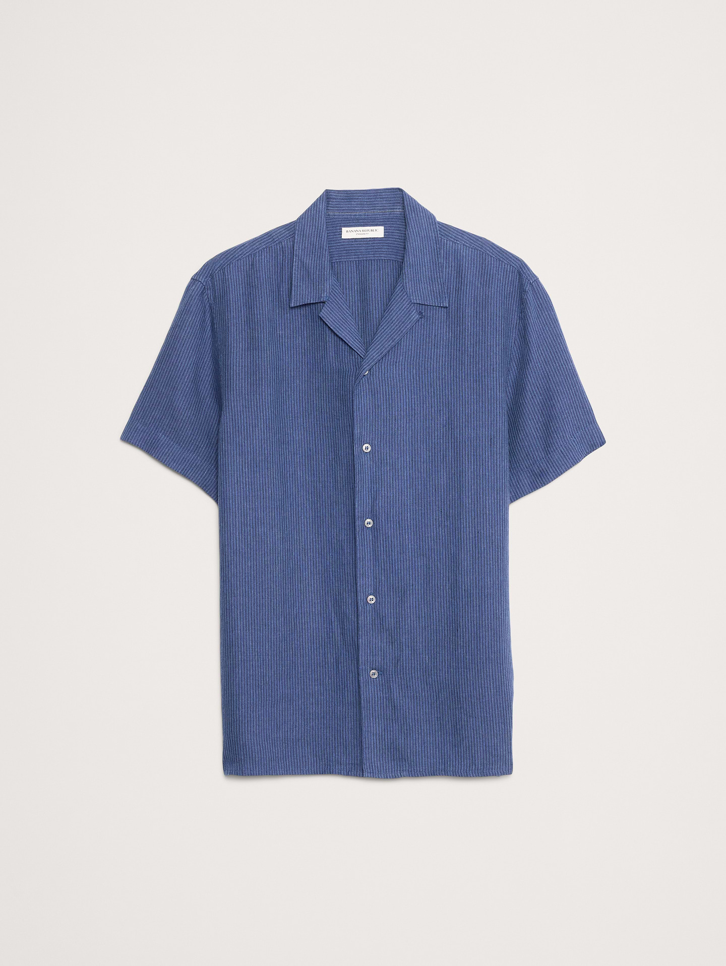 Image number 4 showing, Standard-Fit Linen Resort Shirt