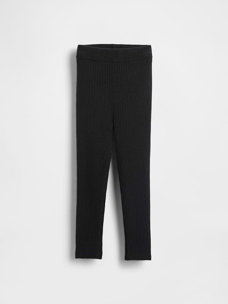 L'image numéro 1 présente Legging en tricot côtelé Effet cachemire pour Bébé et Tout-petit