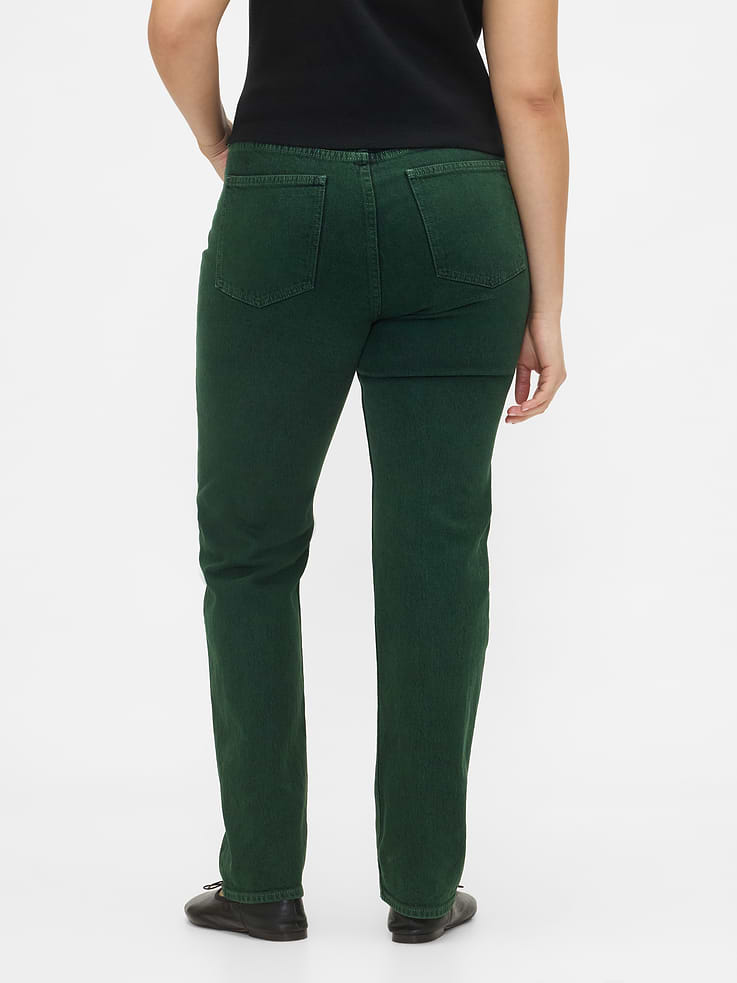 Image 6 of 8, High Rise '90s Slim Straight Jeans