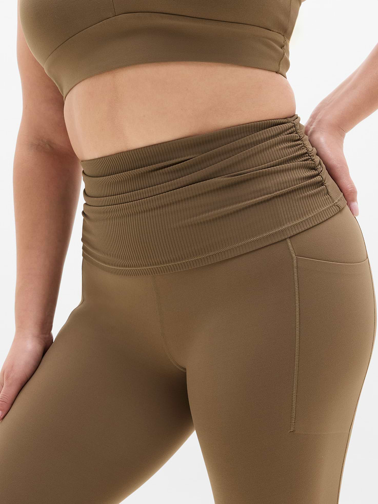 Image number 2 showing, Salutation Stash Fold Over 7/8 Legging