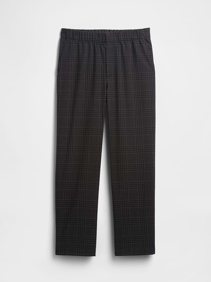 Image number 7 showing, Recycled High Rise Straight-Leg Pants