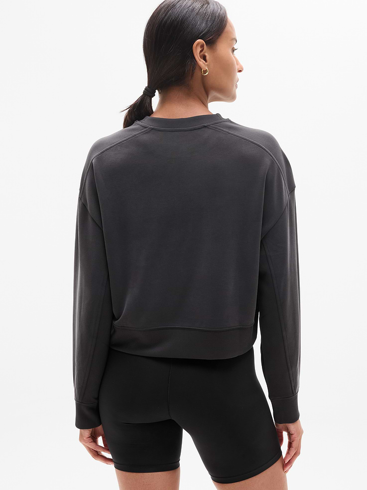 Image number 3 showing, Seasoft Rib Crewneck Sweatshirt