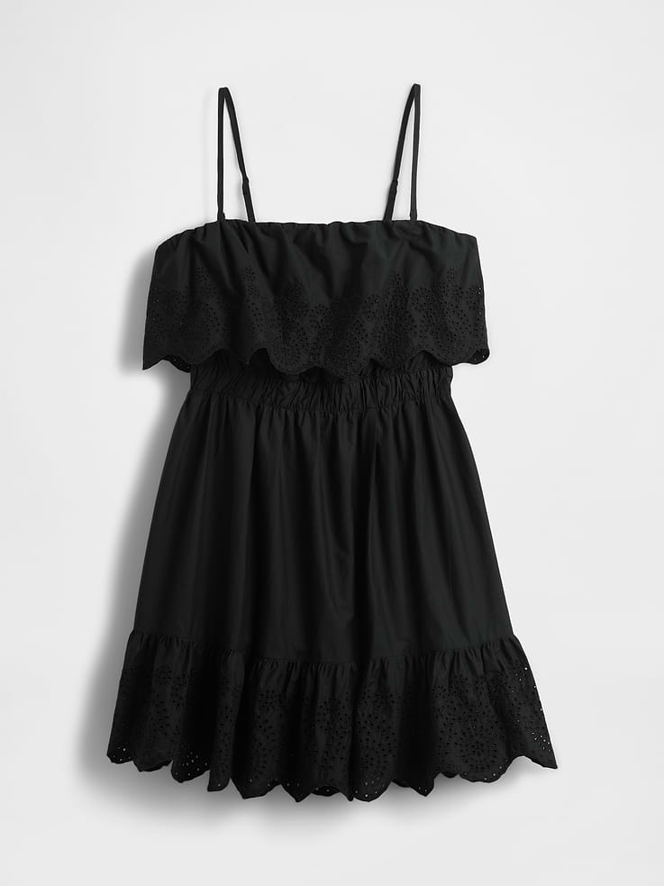 Image number 7 showing, Eyelet Ruffle Mini Dress
