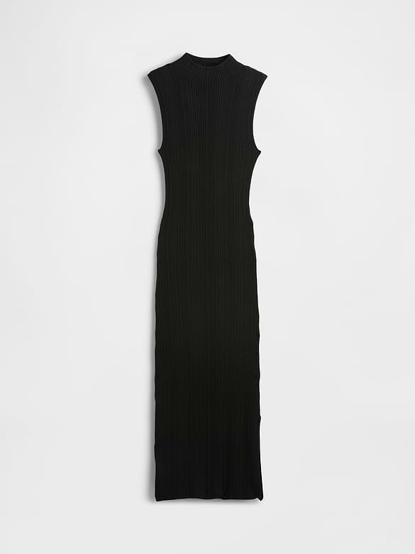 Rib Midi Sweater Dress