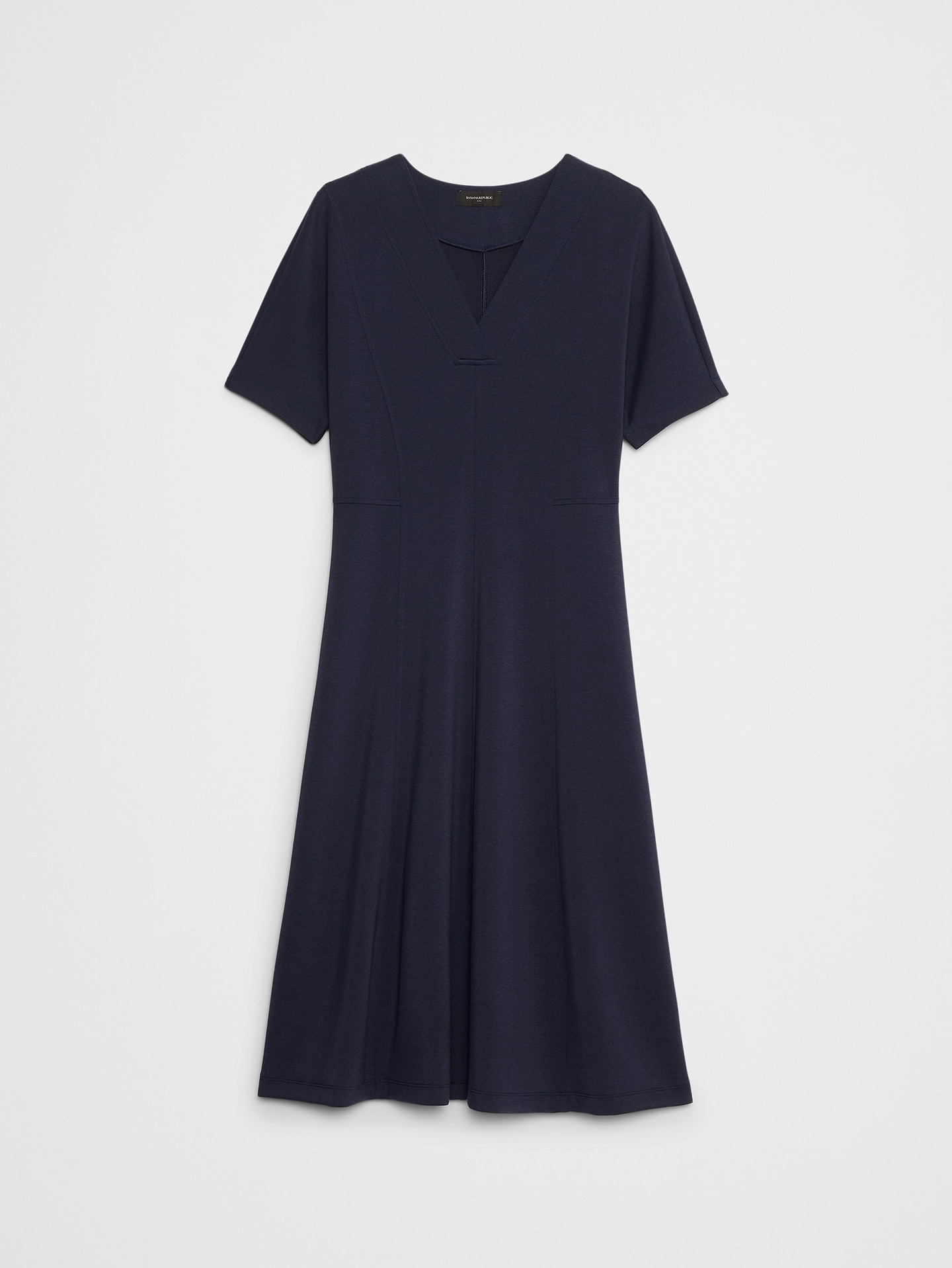 Image number 4 showing, Soft Touch V-Neck Midi Dress