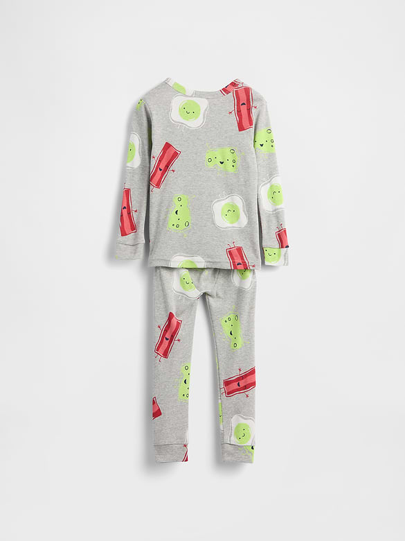 Pyjama en coton biologique brossé pour Bébé et Tout-petit