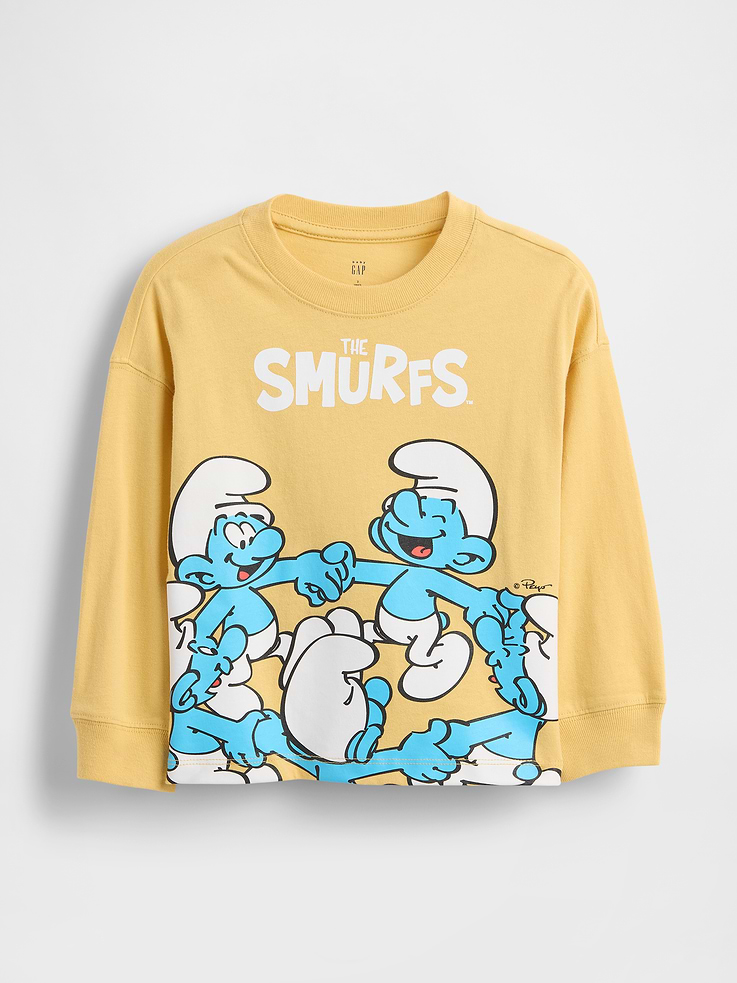 L'image numéro 1 présente T-shirt à imprimé des Schtroumpfs pour Bébé et Tout-petit