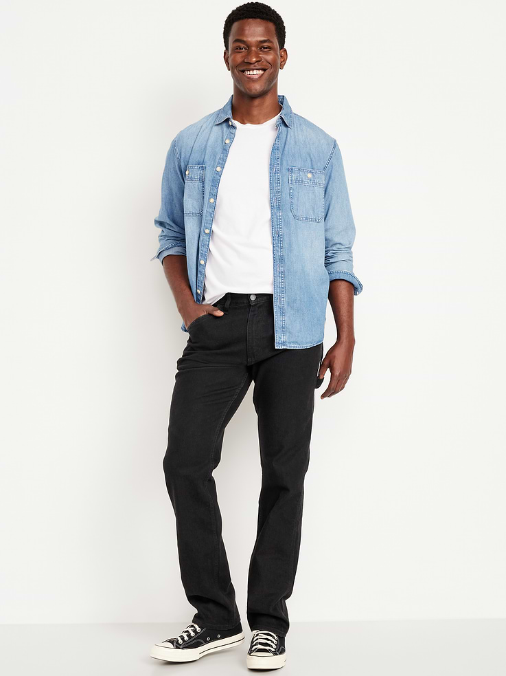 Image number 3 showing, 90s Straight Carpenter Jeans