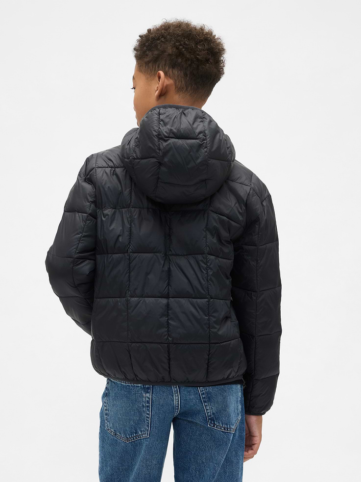 L'image numéro 3 présente Veste rembourrée légère en matières recyclées pour Enfant