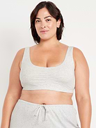 Image number 6 showing, Ruched Cotton Bralette