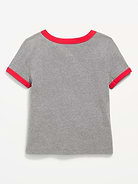 Image number 2 showing, Kansas City Chiefs Fitted Graphic Ringer T-Shirt for Girls