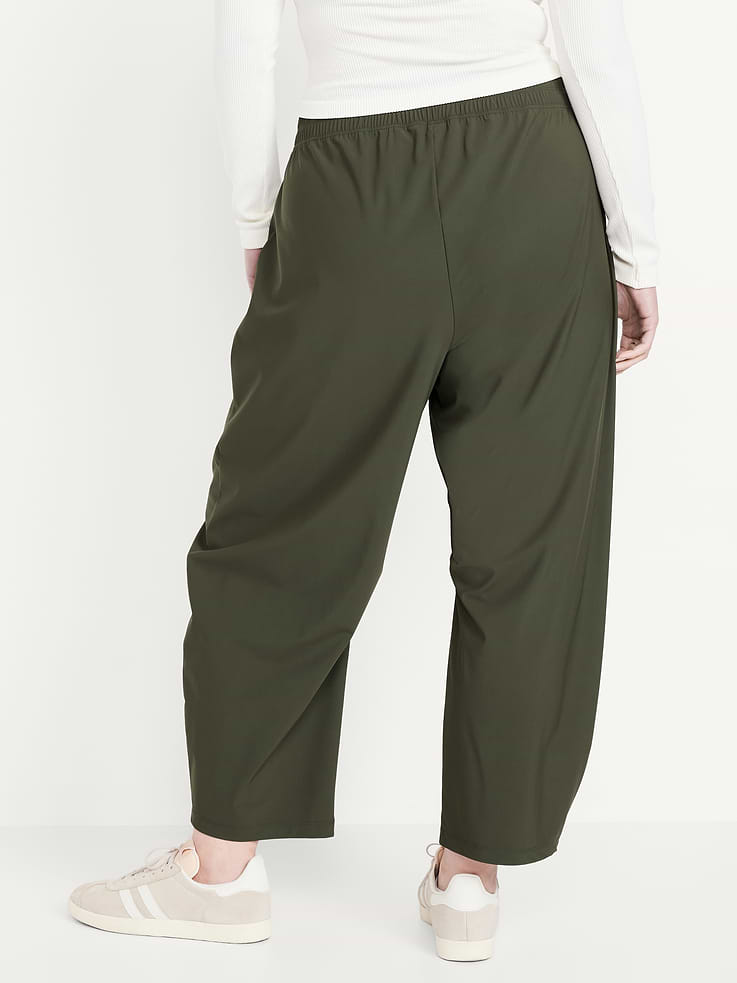 Image number 6 showing, High-Waisted SleekTech Barrel Ankle Pants