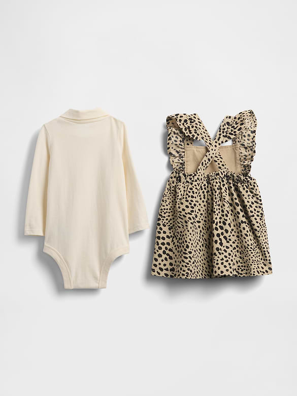 Baby Corduroy Skirtall Outfit Set