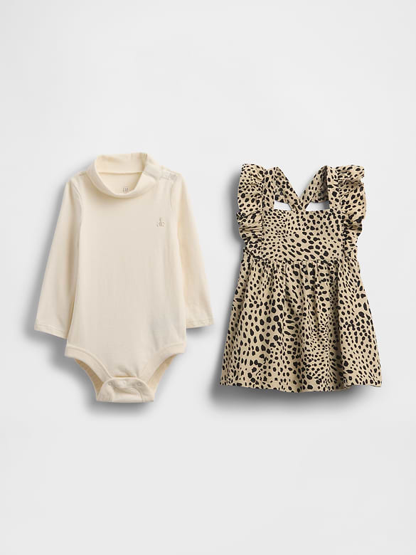 Baby Corduroy Skirtall Outfit Set