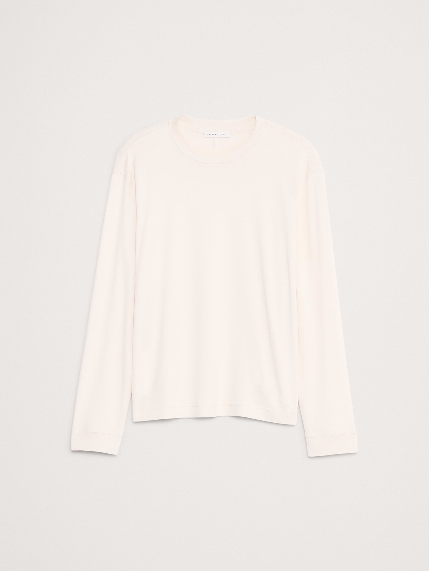 Image number 4 showing, Silky-Cotton Crew-Neck T-Shirt