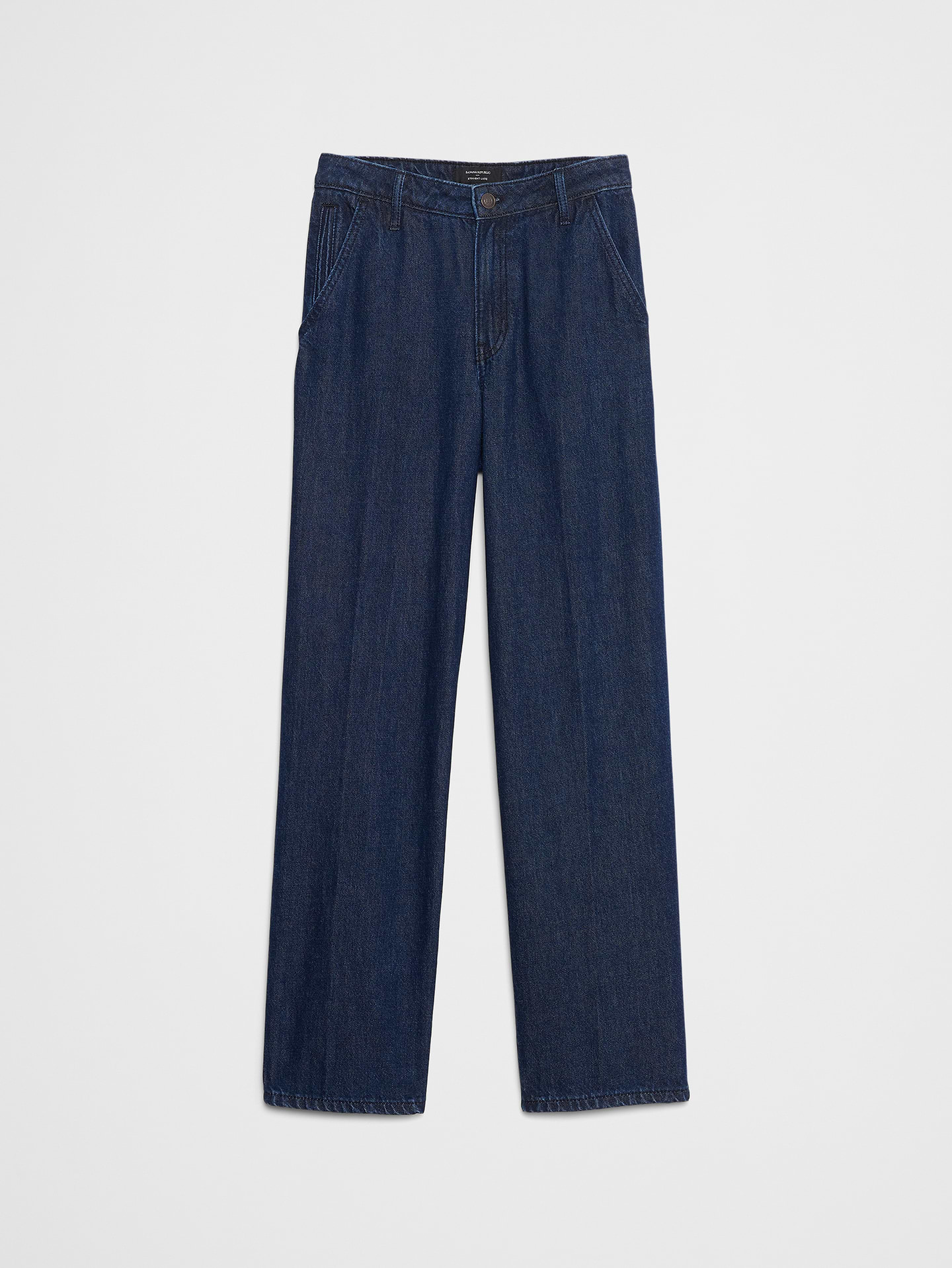 Image number 4 showing, Straight High-Rise Luxe Trouser Jean