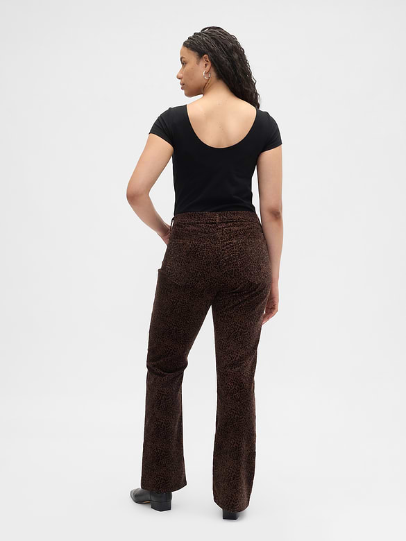 Mid Rise Universal Baby Boot Corduroy Pants