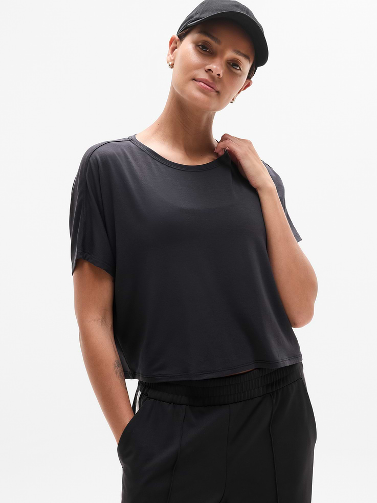 Image number 1 showing, With Ease Crop Tee
