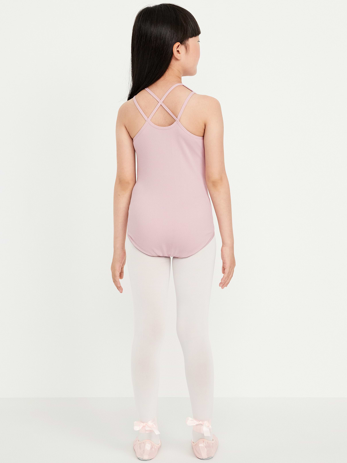Image number 2 showing, Seamless Fitted Sleeveless Leotard for Girls