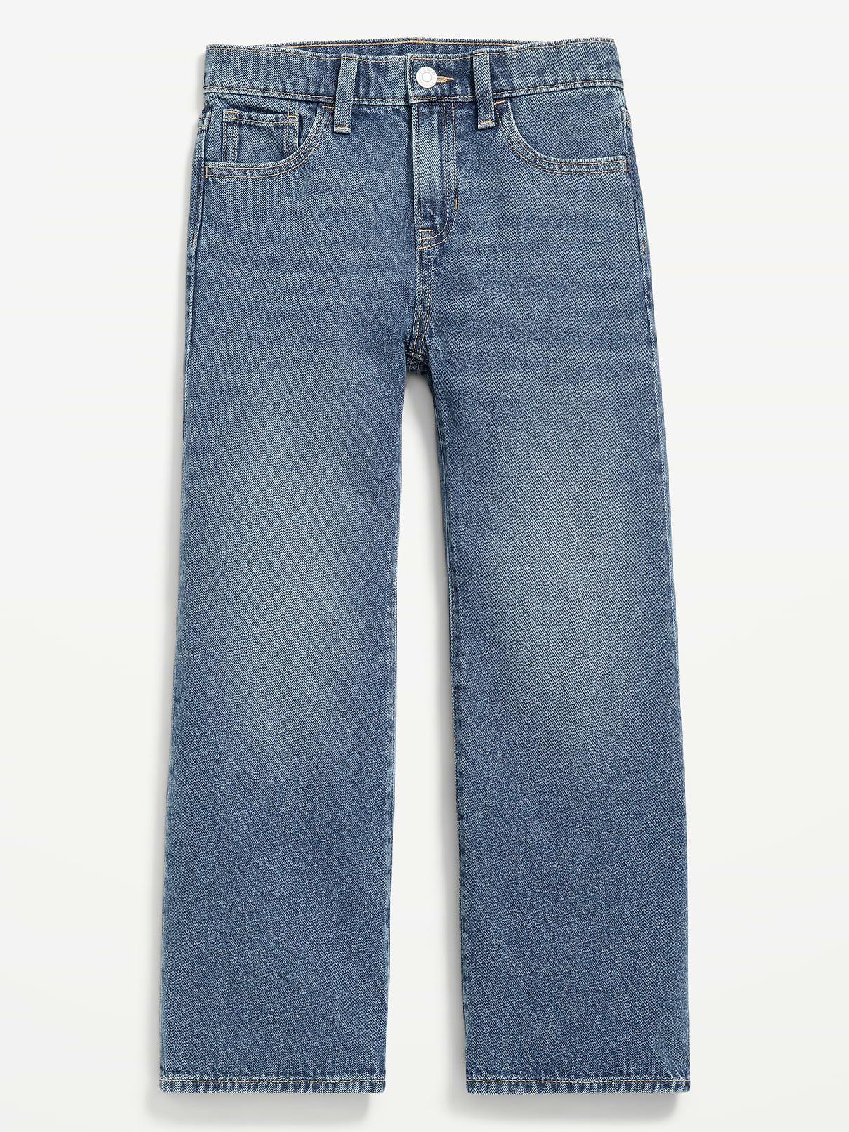 Image number 4 showing, Wow High-Waisted Baggy Wide-Leg Jeans for Girls