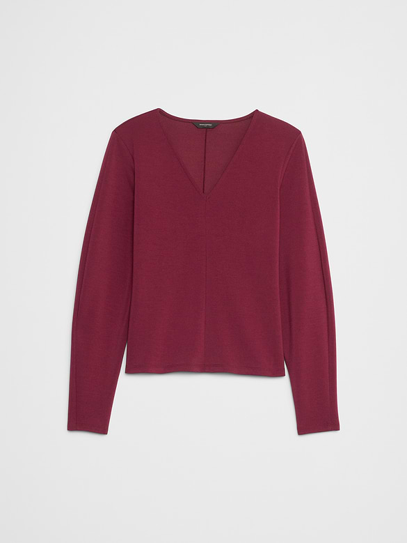 Soft Touch Seamed Top