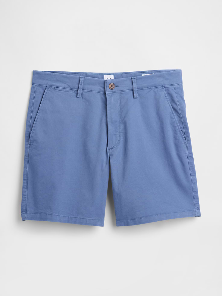 Image number 6 showing, 7" Essential Khaki Shorts