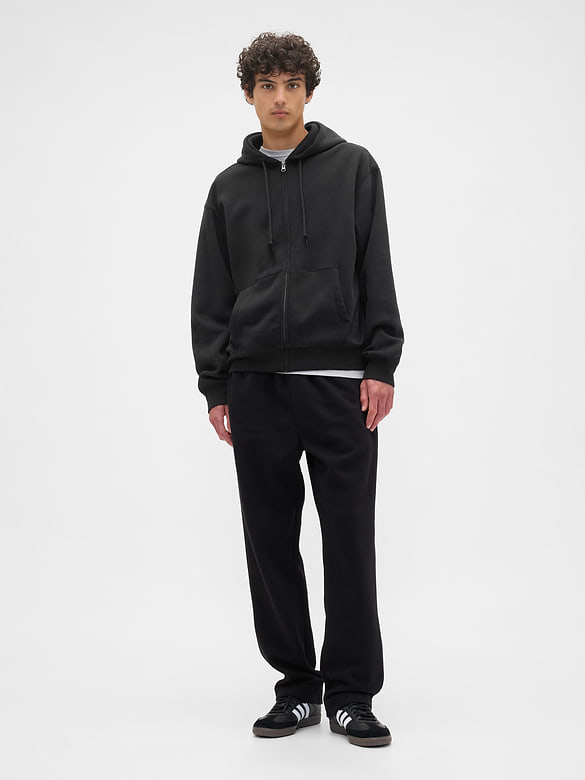 Adult VintageSoft Oversized Zip Hoodie