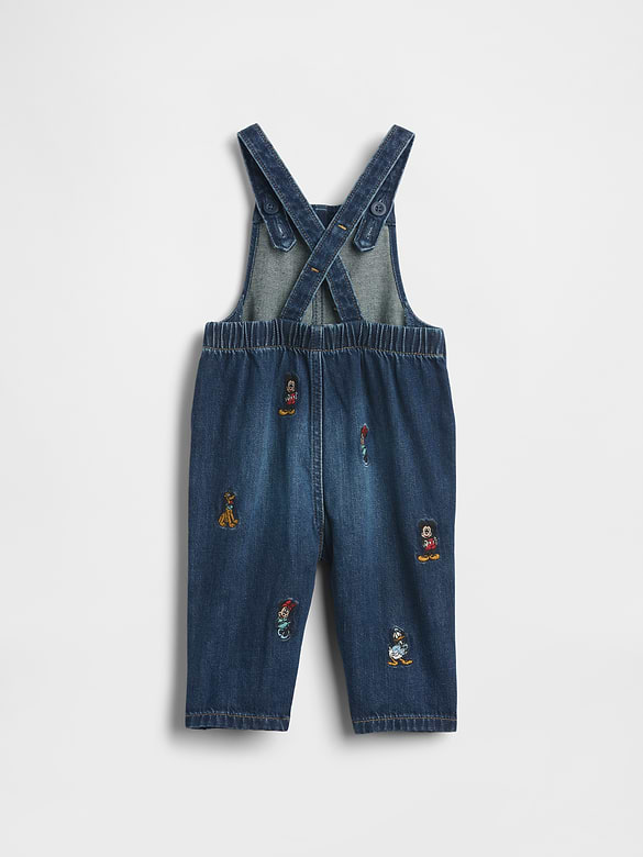 Gap × Disney Baby Denim Overalls