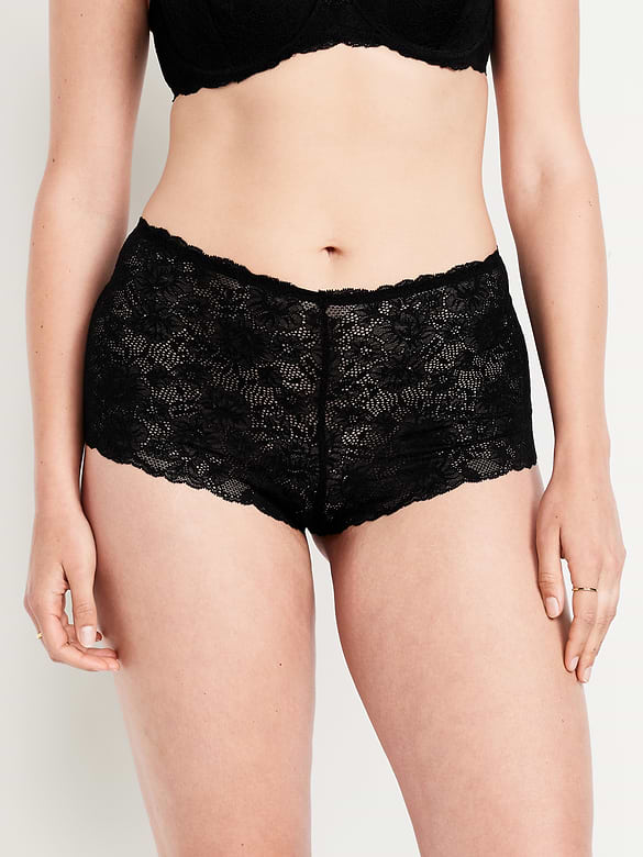 Lace Boyshort Underwear