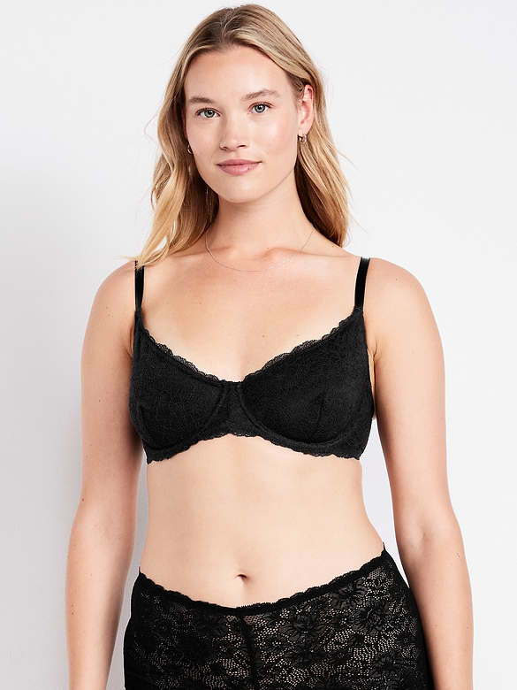 Lace Balconette Bra