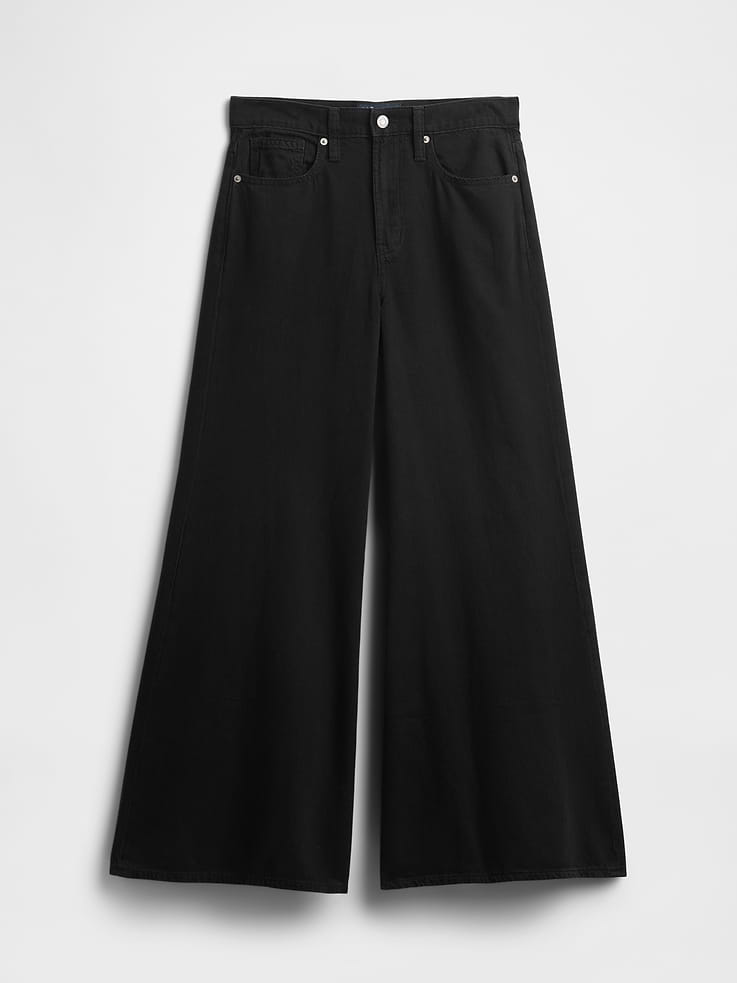 Image number 7 showing, High Rise SuperLight Palazzo Jeans