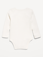 Image number 2 showing, Unisex Long-Sleeve Ribbed Bodysuit for Baby