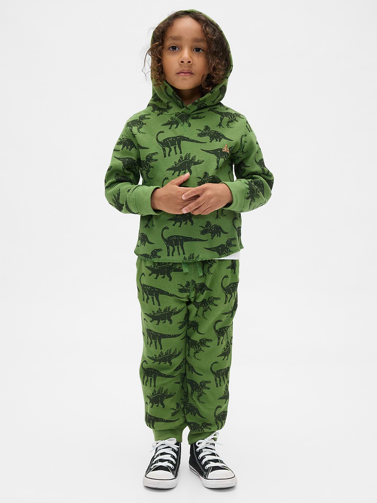 Image number 1 showing, Baby & Toddler Waffle Outfit Set